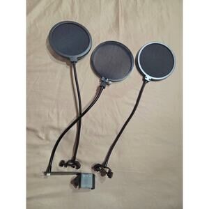 3-Pack Pop Filters for Podcasting Microphone